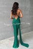 Grecian Inspired One Shoulder Side Metal Circle Design Backless Stretch Maxi Dress