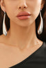 Fashionable Punk Big Water Drop Geometric Earrings
