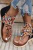 Independence Day Printed Lightweight Roman Beach Sandals