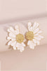 Retro Alloy Flower Stud Earrings