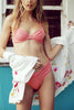 Floral Embroidery Belted Cover Up