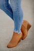 Side Slit Wedge Bootie