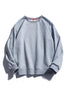 Solid O Neck Long Sleeve Hoodie