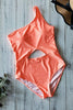 Cut Out Solid One Piece Swiwmear
