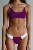 Color Block Bikini Set