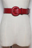 Semicircle Buckle Wide Belt