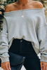 Up And Away Off Shoulder Hoodie