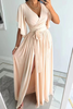 You're Enough Ruffles Sleeve Maxi Dress