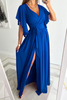 You're Enough Ruffles Sleeve Maxi Dress