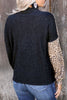 Casual Street Leopard Printing V Neck Tops