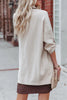 Casual Work Solid Pocket Turndown Collar Outerwear(4 Colors)