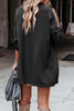 Casual Work Solid Pocket Turndown Collar Outerwear(4 Colors)