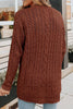 Casual Buttons Solid Color V Neck Cardigans(5 Colors)
