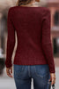 Casual Street Solid Color Oblique Collar Sweaters(7 Colors)