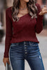 Casual Street Solid Color Oblique Collar Sweaters(7 Colors)