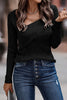 Casual Street Solid Color Oblique Collar Sweaters(7 Colors)