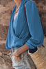 Casual Street Solid Color V Neck Blouses(3 Colors)
