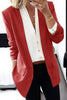 Casual Street Solid Solid Color Turndown Collar Outerwear