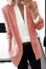 Casual Street Solid Solid Color Turndown Collar Outerwear