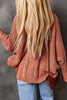 Elegant Solid Pocket Solid Color Cardigan Collar Tops