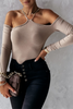 Sexy Solid Chains Halter Tops