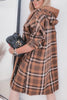 Easy Living Plaid Hooded Coat