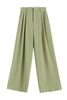 Pockets Wide Leg Pants
