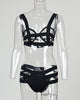 Sexy Bandage Hollow Out Lingerie Set