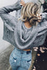 Knit Loose Hoodie Cardigan