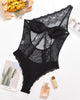 Lace One-shoulder Chest Wrap Bodysuit