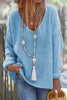 V Neck Loose Sweater