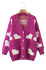 Sheep Pocket Button Cardigan