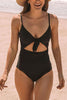 Cutout Slip One Piece Swimsuit