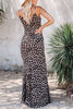 Walk On the Wild Leopard Slip Maxi Dress