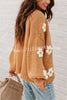 Happy As A Daisy Oversized Knit Cardigan