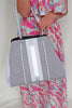 Neoprene Tote and Wristlet