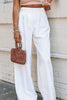 Pockets Wide Leg Pants