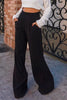 Pockets Wide Leg Pants