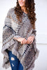 In Your Eyes Ethnic Knit Poncho