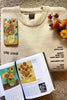Van Gogh Print O Neck Sweter