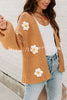 Happy As A Daisy Oversized Knit Cardigan