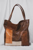 Rivet Color Block Tote Bag