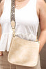 Leopard Strap Crossbody Purse