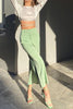 Pockets Wide Leg Pants