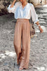 Take a look at this Mocha Palazzo Pants