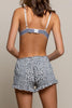 Ruffles Leopard Shorts