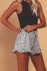 Ruffles Leopard Shorts