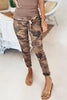 Camouflage Print Drawstring Jogger