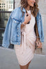 Knot Sleeveless Bodycon Mini Dress