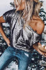 Sequin Dew Shoulder Blouse